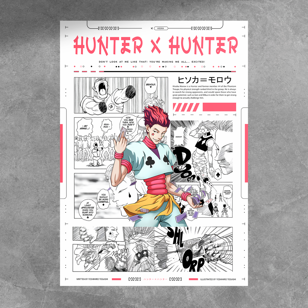 Hisoka Manga Poster