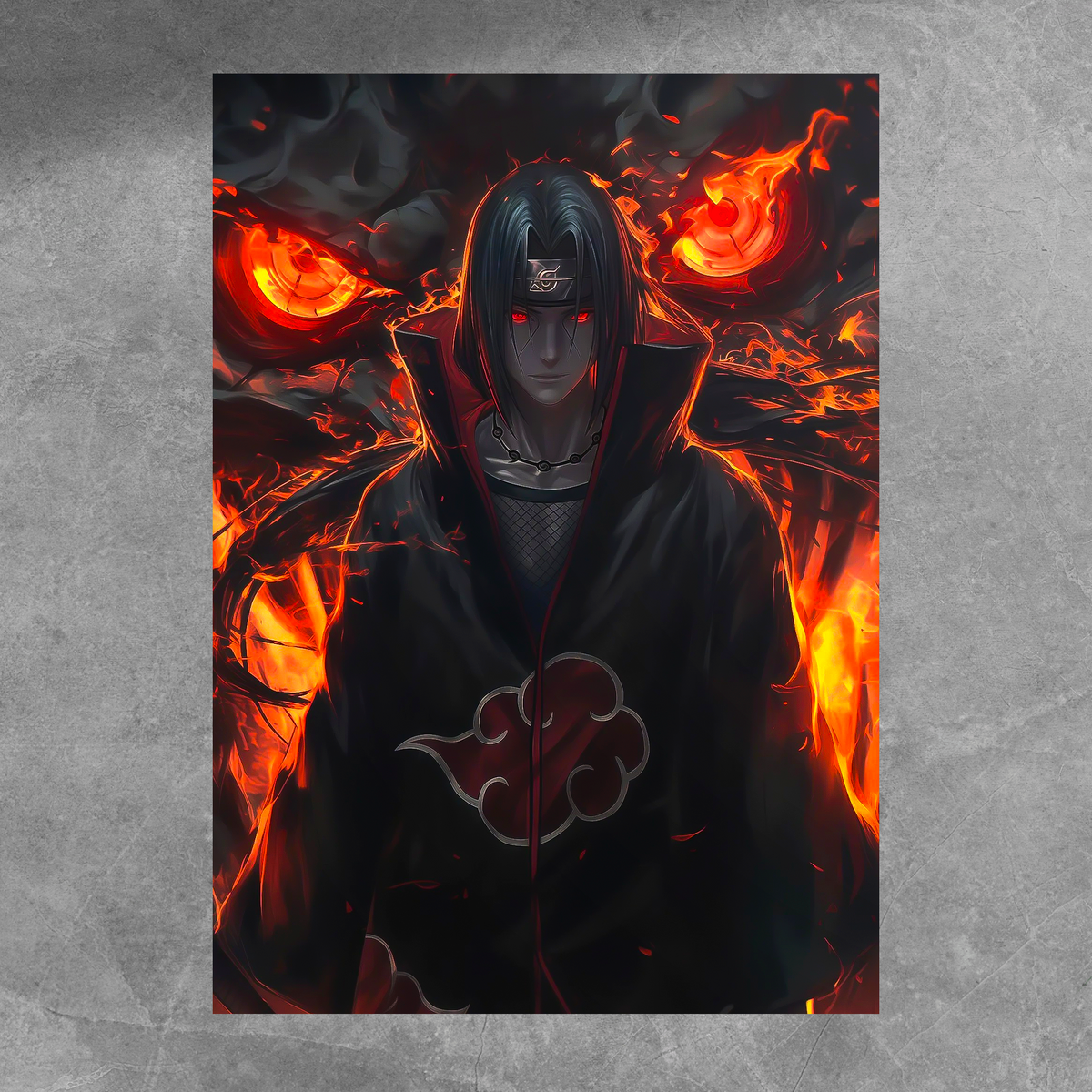 Itachi Uchiha Eyes Poster