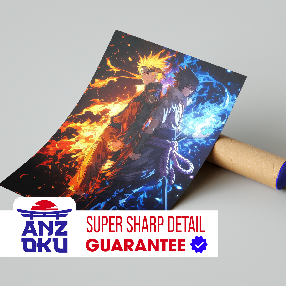 Sasuke X Naruto Poster