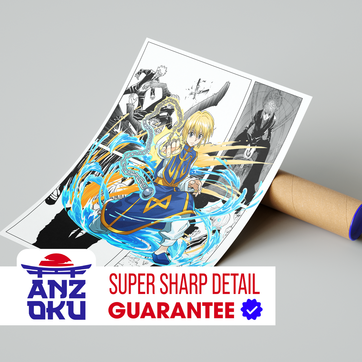 Kurapika Manga Poster