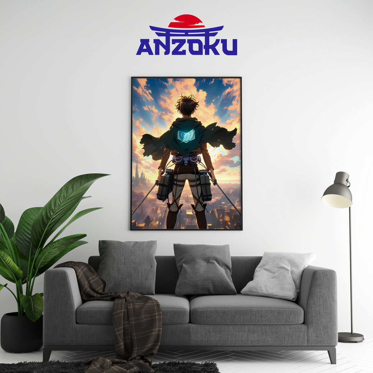 Eren Yeager Scout Poster