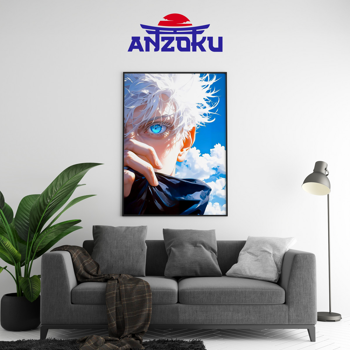 Satoru Gojo Eyes Poster