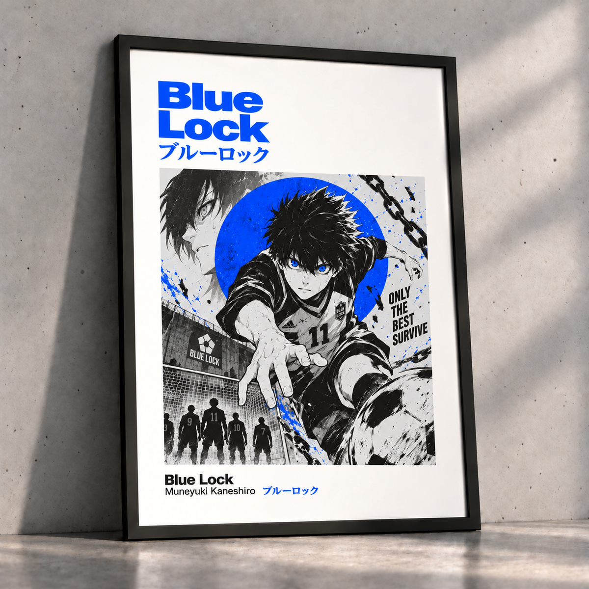 Blue Lock Anime Poster