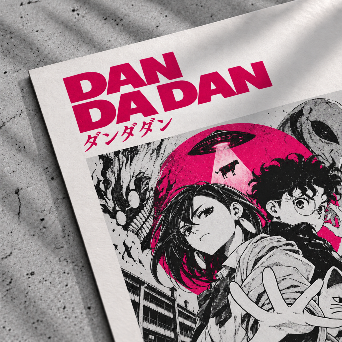 Dan Da Dan Anime Poster
