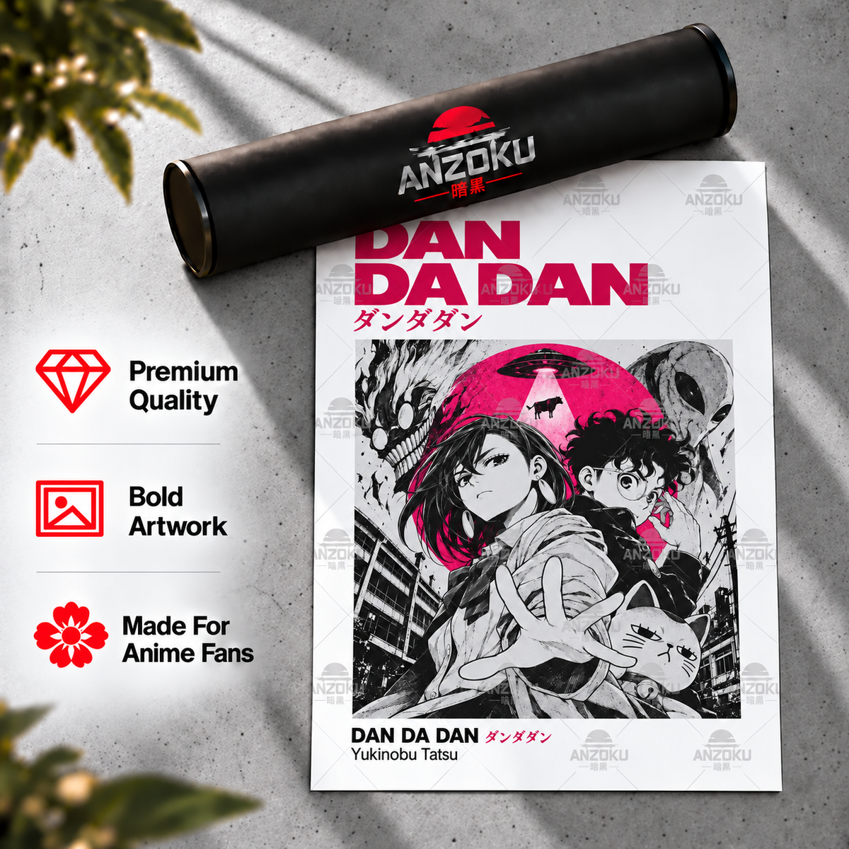 Dan Da Dan Anime Poster
