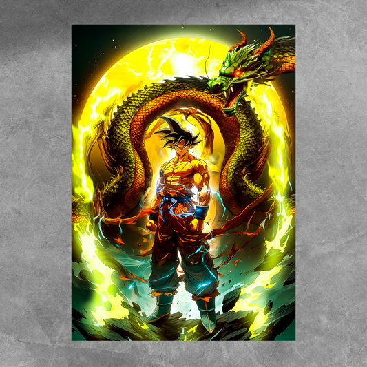 Goku & Shenron Poster