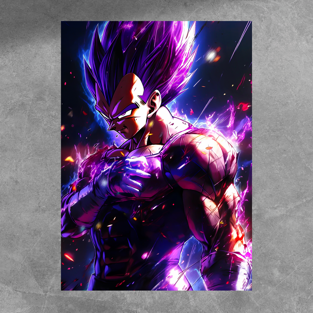 Ultra Ego Vegeta Poster