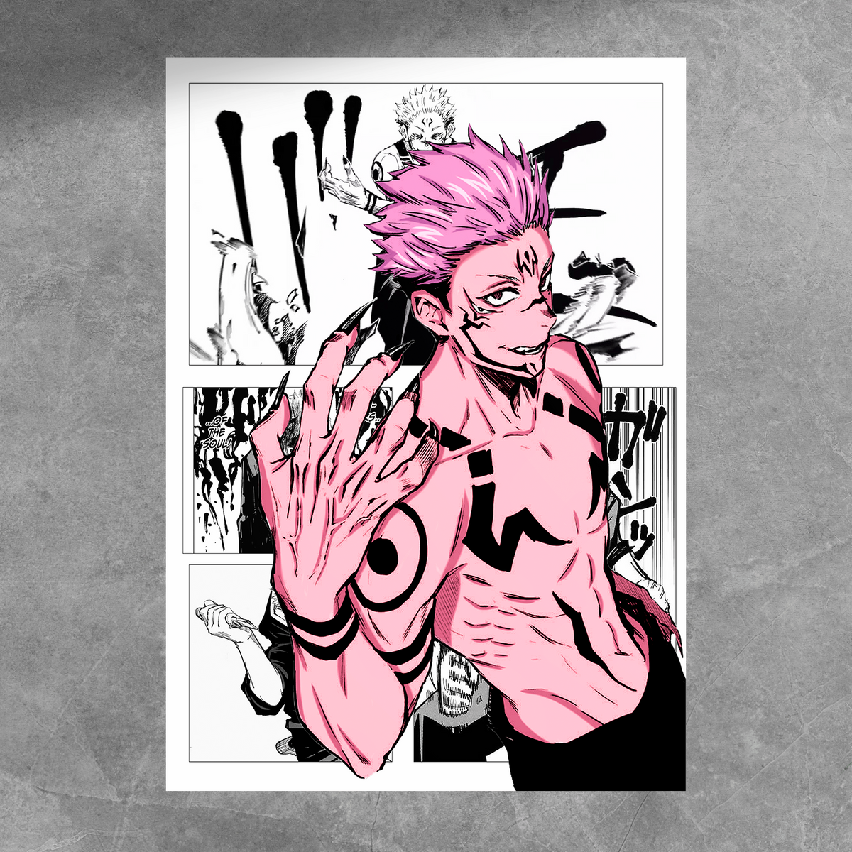 Sukuna Manga Poster