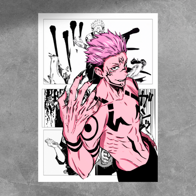 Sukuna Manga Poster