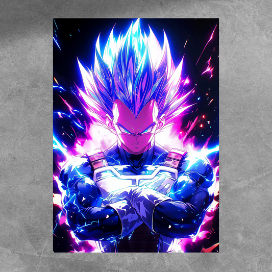 Super Saiyan Vegeta Poster