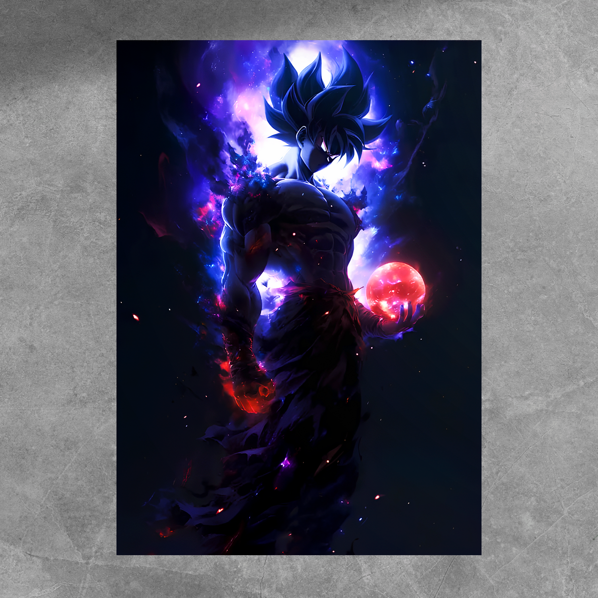 Galaxy Goku Poster