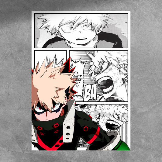 Bakugo Manga Poster