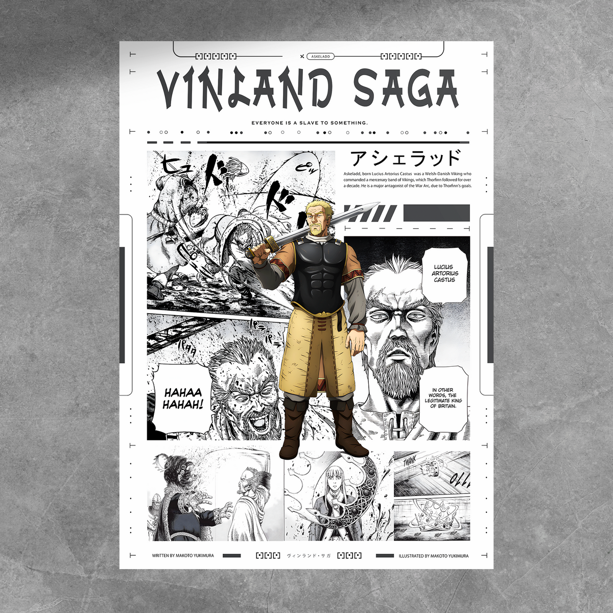 Askeladd Manga Poster