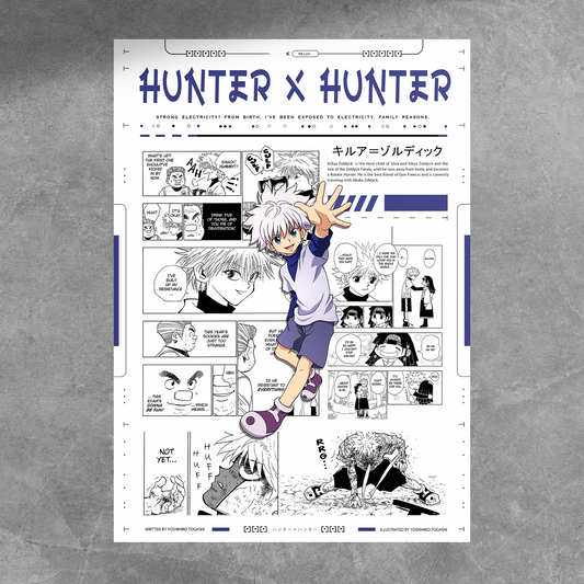 Killua Manga Poster