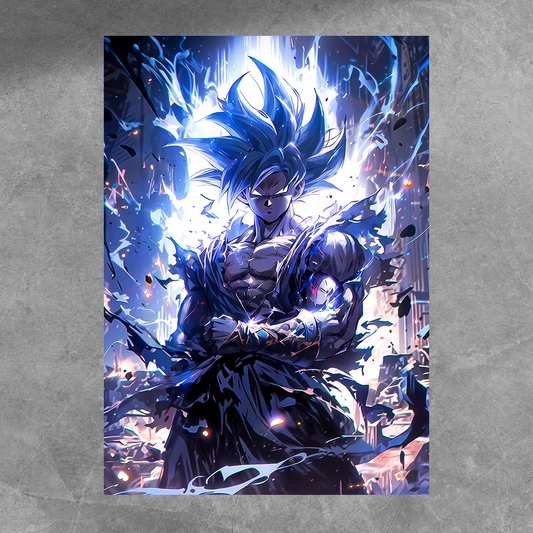 Goku Battle Poster