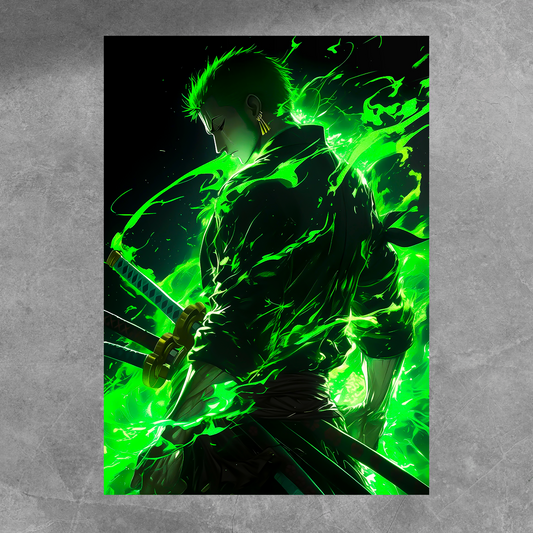 Pirate Hunter Zoro Poster