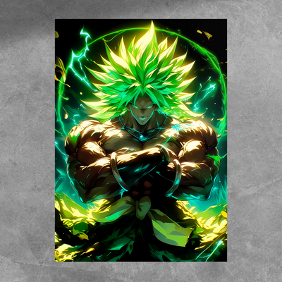 Super Saiyan Broly Poster