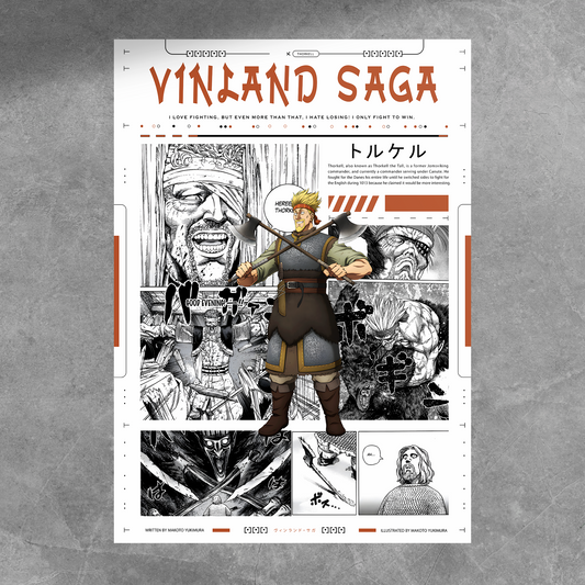 Thorkell Manga Poster