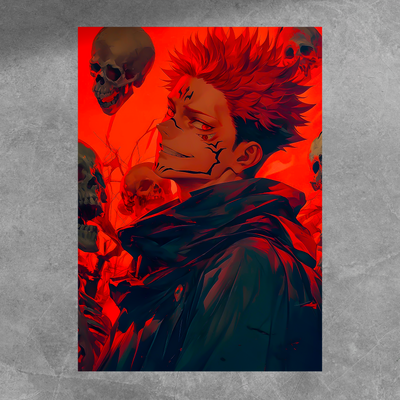 King Of Curses Sukuna Poster