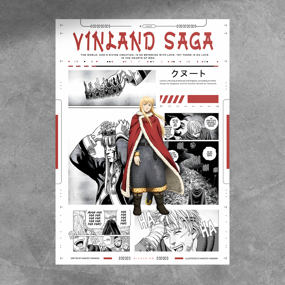 Canute Manga Poster