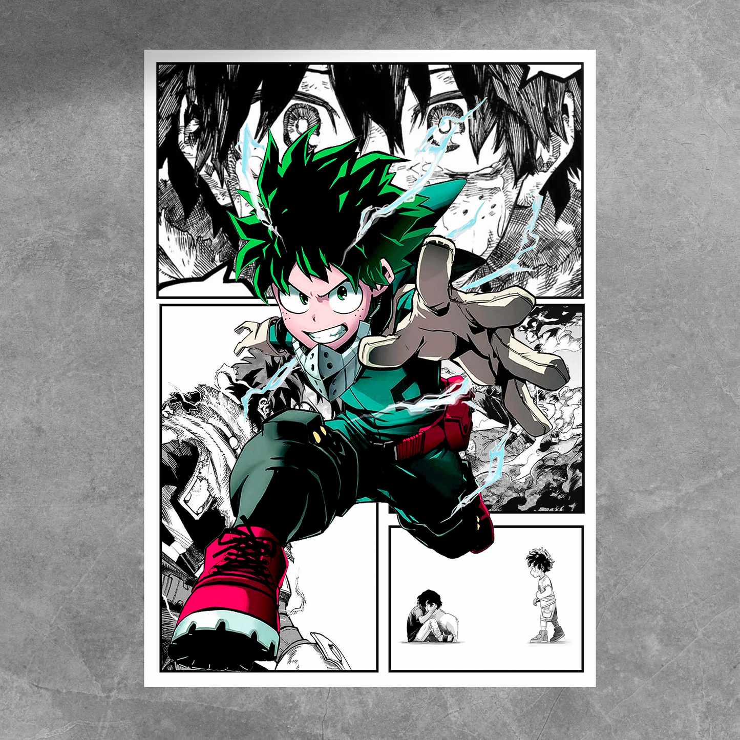 Deku Manga Poster