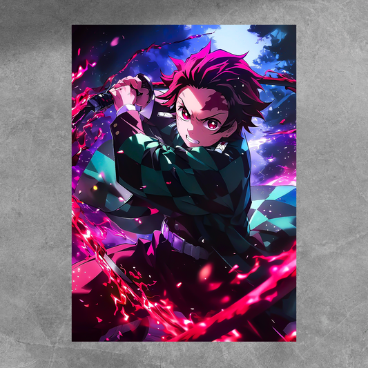 Kimetsu No Yaiba Tanjiro Poster