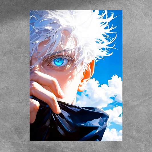 Satoru Gojo Eyes Poster