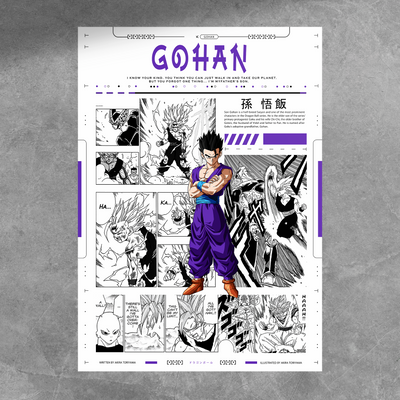 Gohan Manga Poster