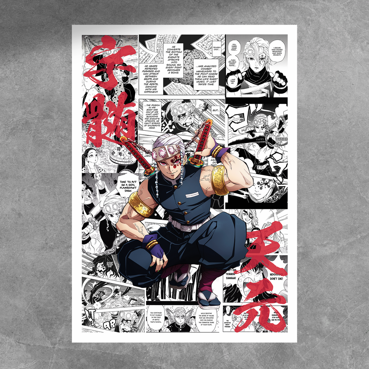 Tengen Uzui Manga Poster