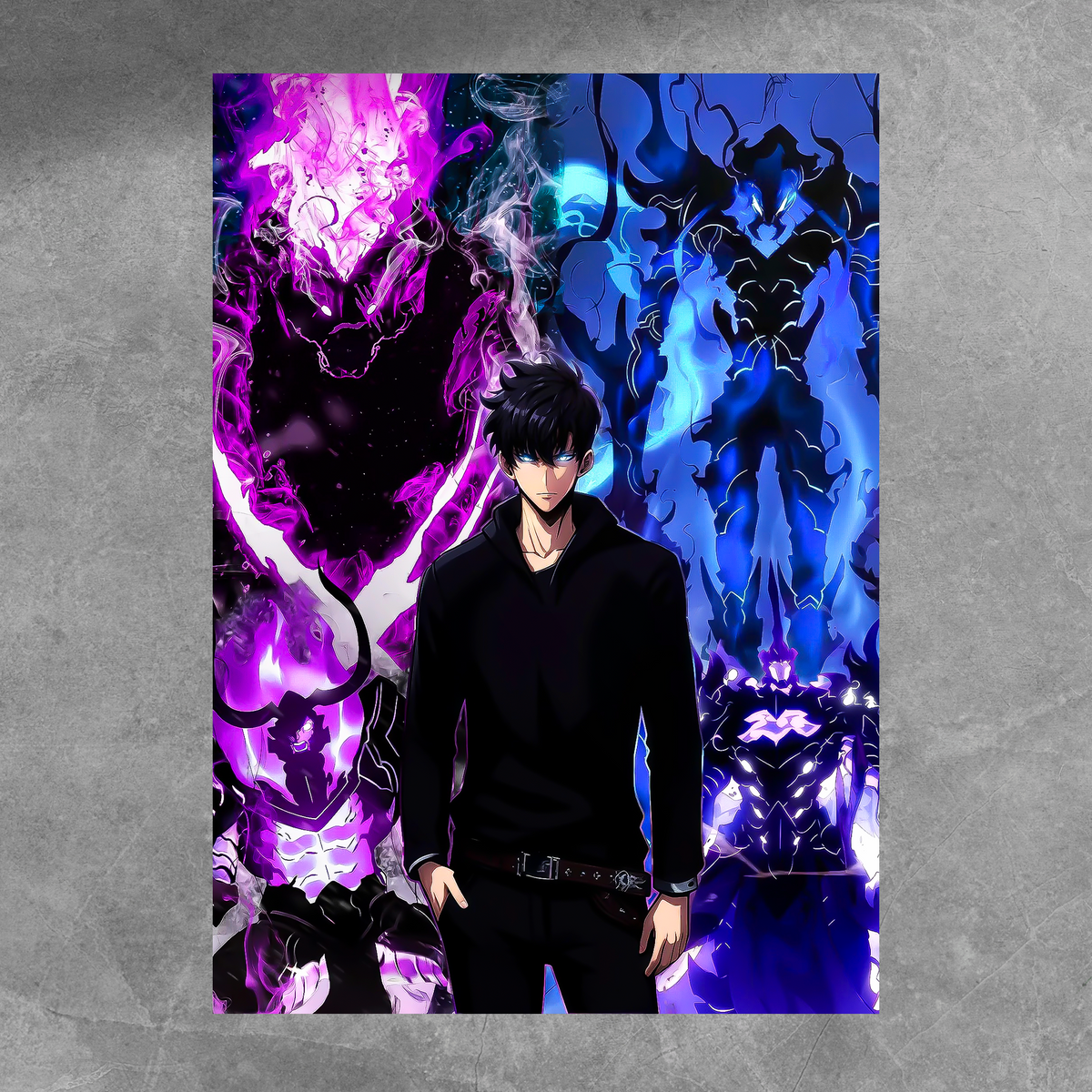 Jin-Woo Shadow Dominion Poster