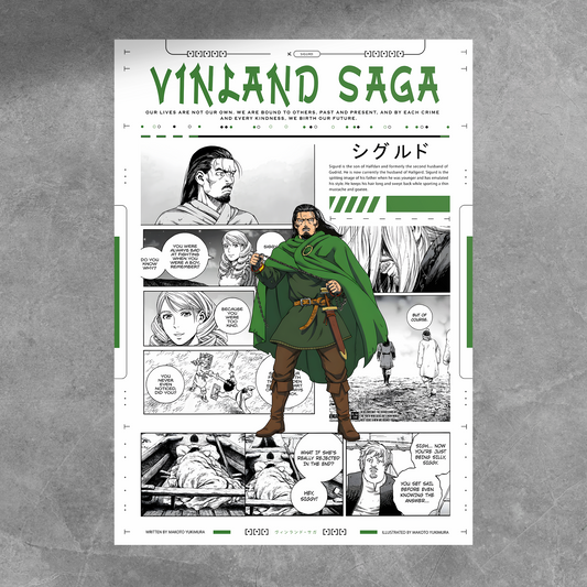 Sigurd Manga Poster