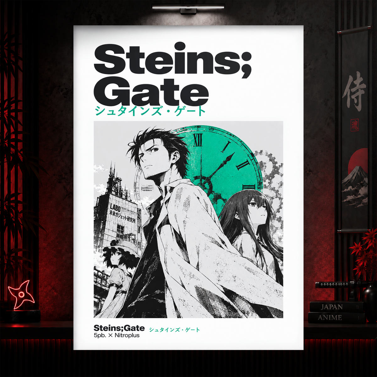 Steins Gate Origin Series Poster