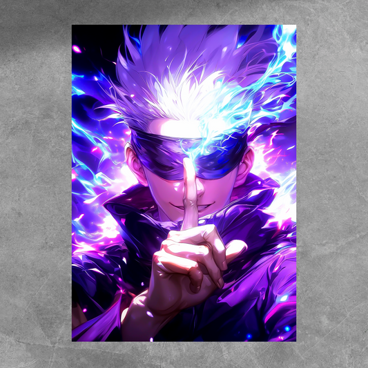 Saturo Gojo Poster