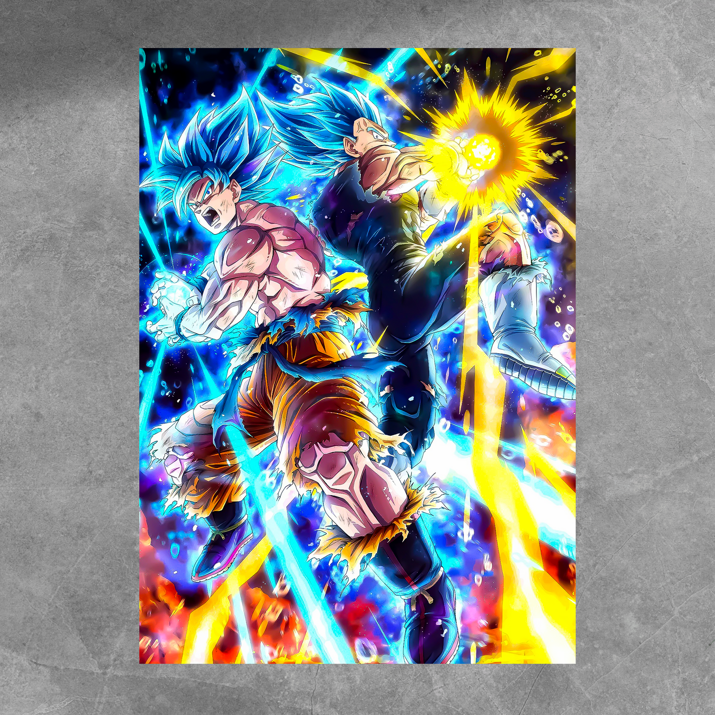 Super Saiyan Duo Poster