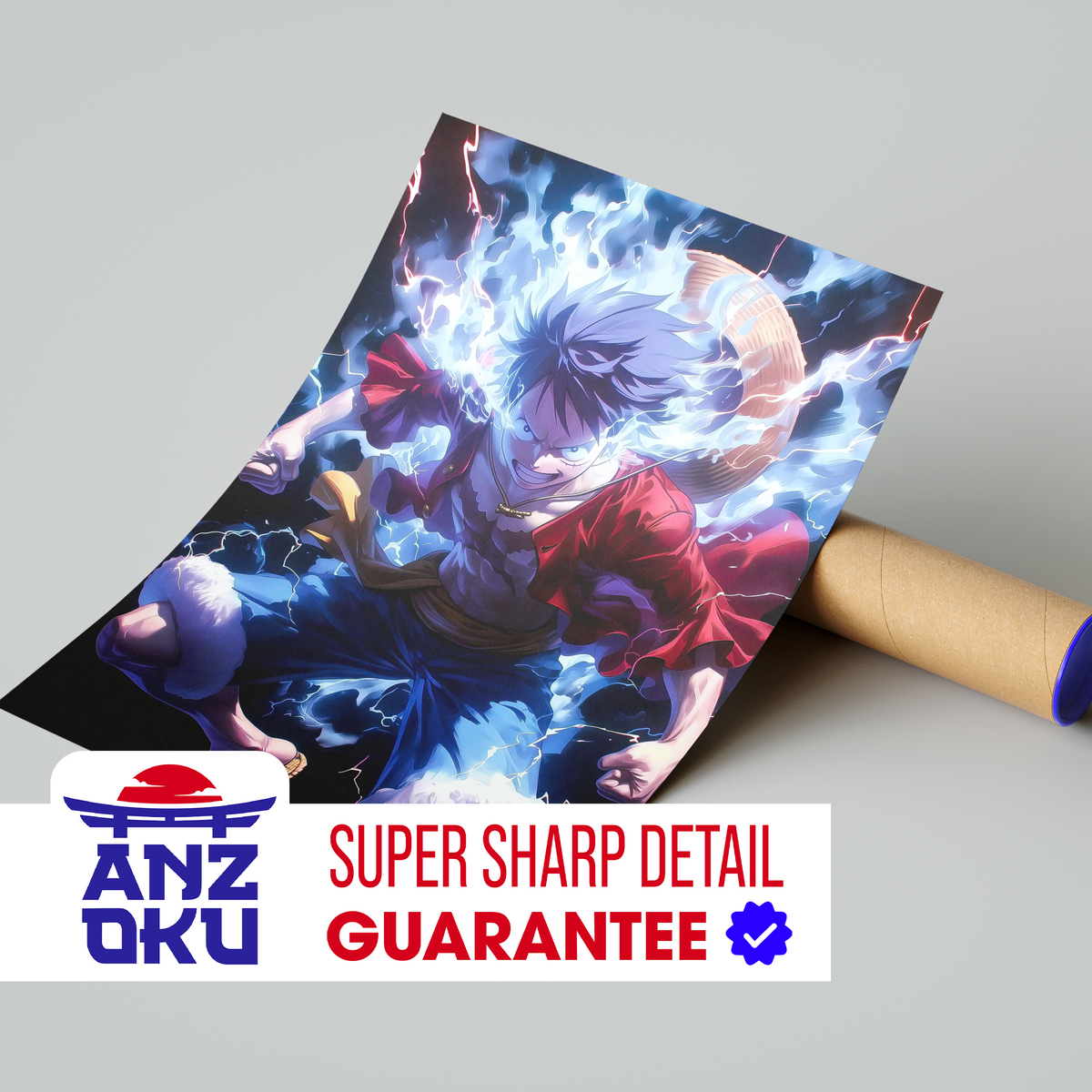 Fierce Luffy Poster