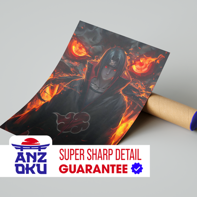Itachi Uchiha Eyes Poster