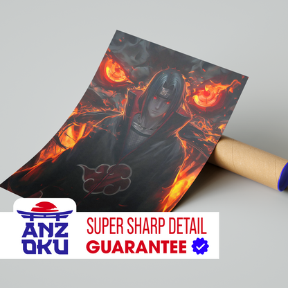 Itachi Uchiha Eyes Poster