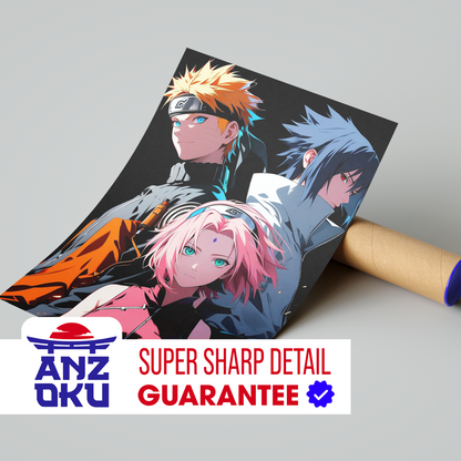 Team 7 Naruto Poster