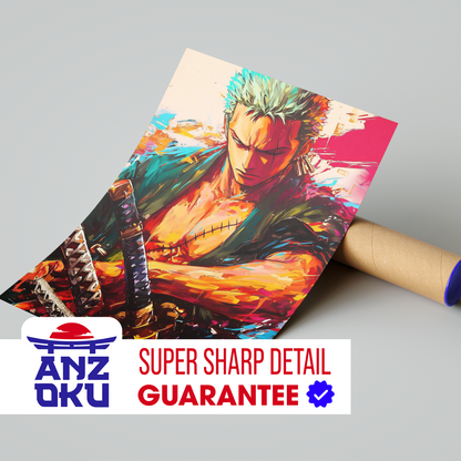 Greatest Swordsman Zoro Poster