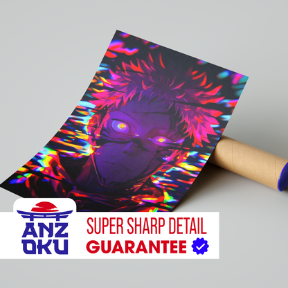 Ryomen Sukuna Holo Poster