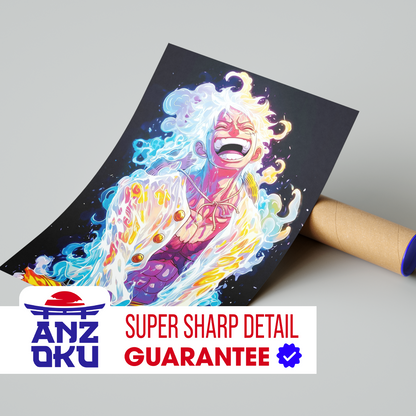Luffy Nika Gear Poster