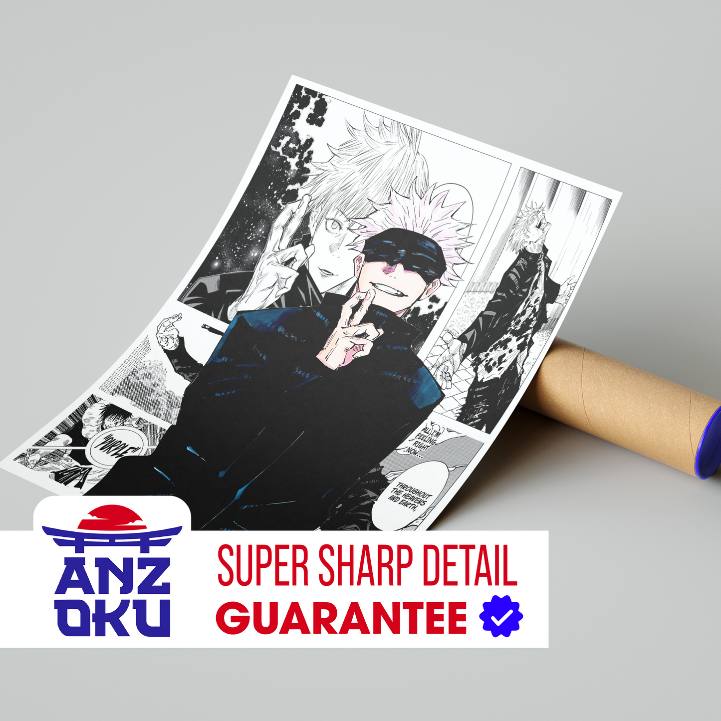 Satoru Gojo Manga Poster