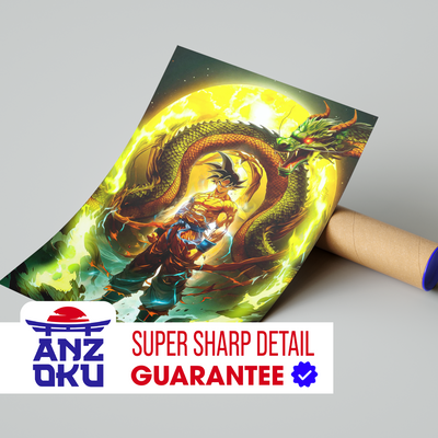Goku & Shenron Poster