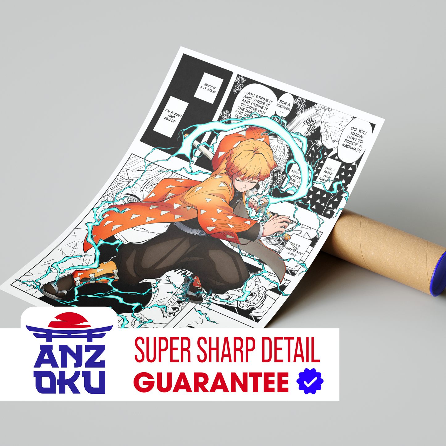 Zenitsu Manga Poster