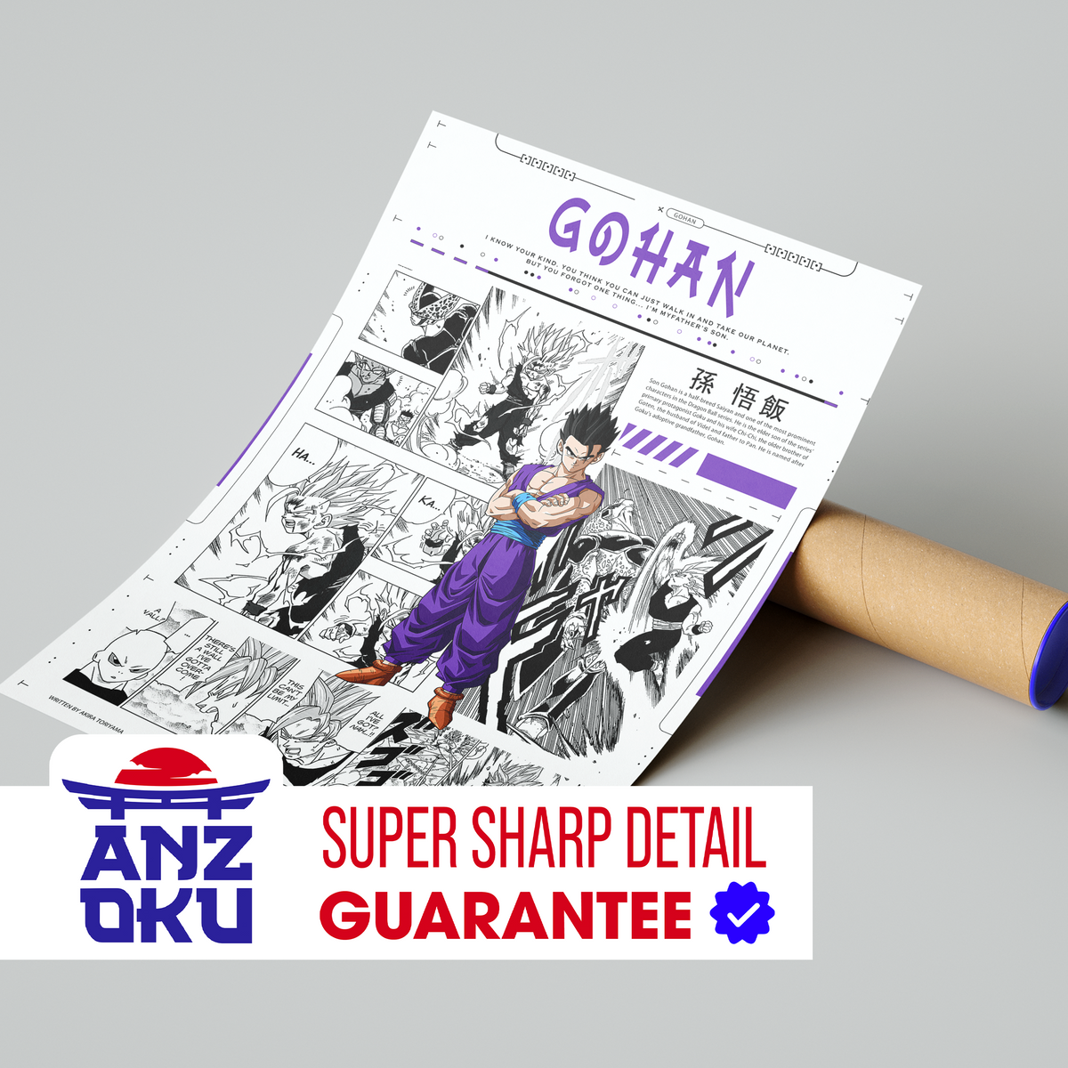 Gohan Manga Poster