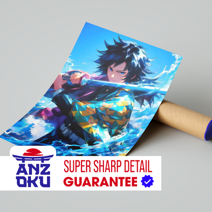 Giyu Tomioka Poster