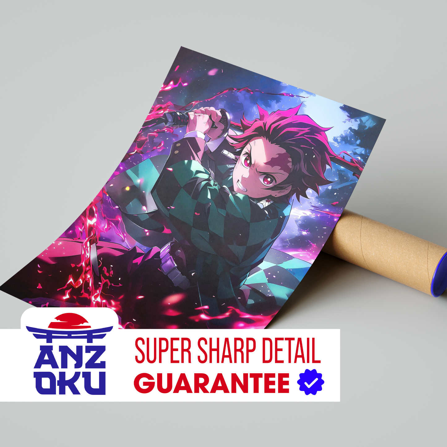 Kimetsu No Yaiba Tanjiro Poster