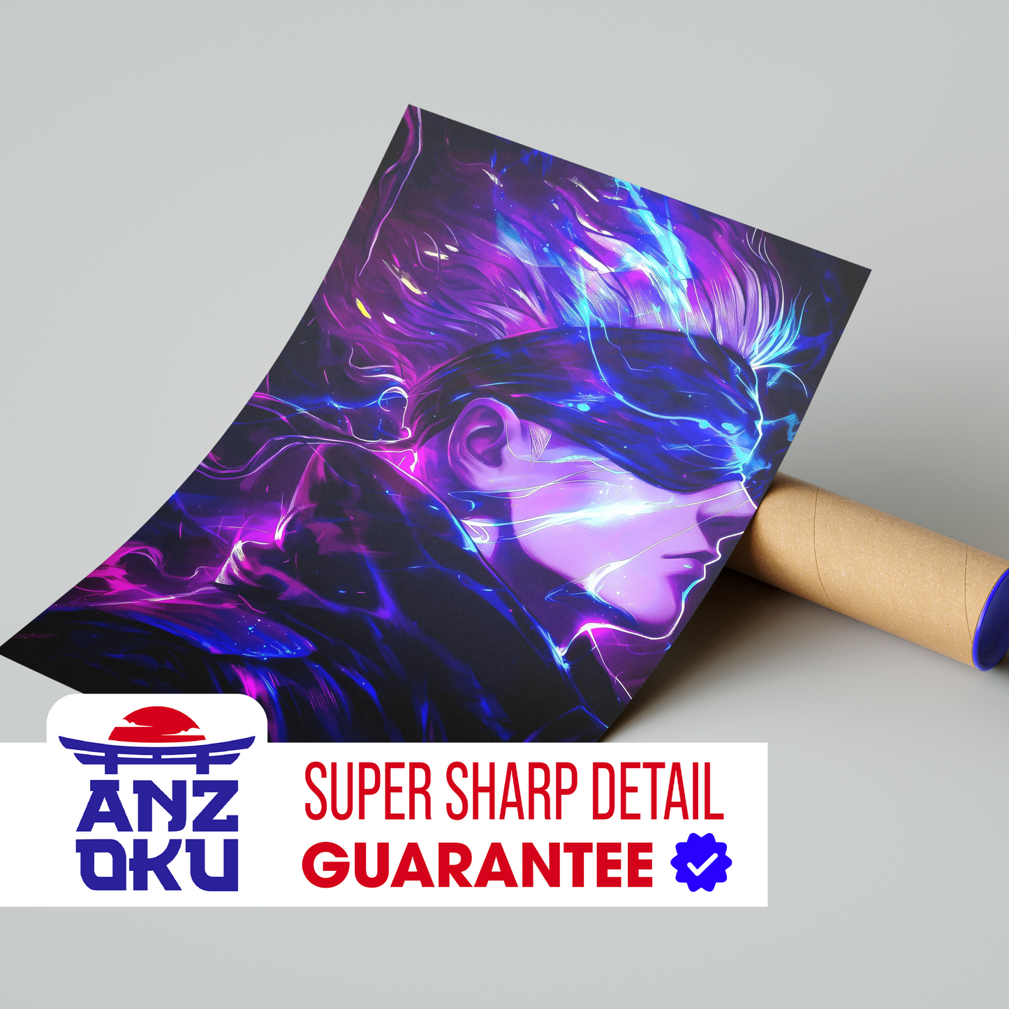 Gojo One Fire Poster