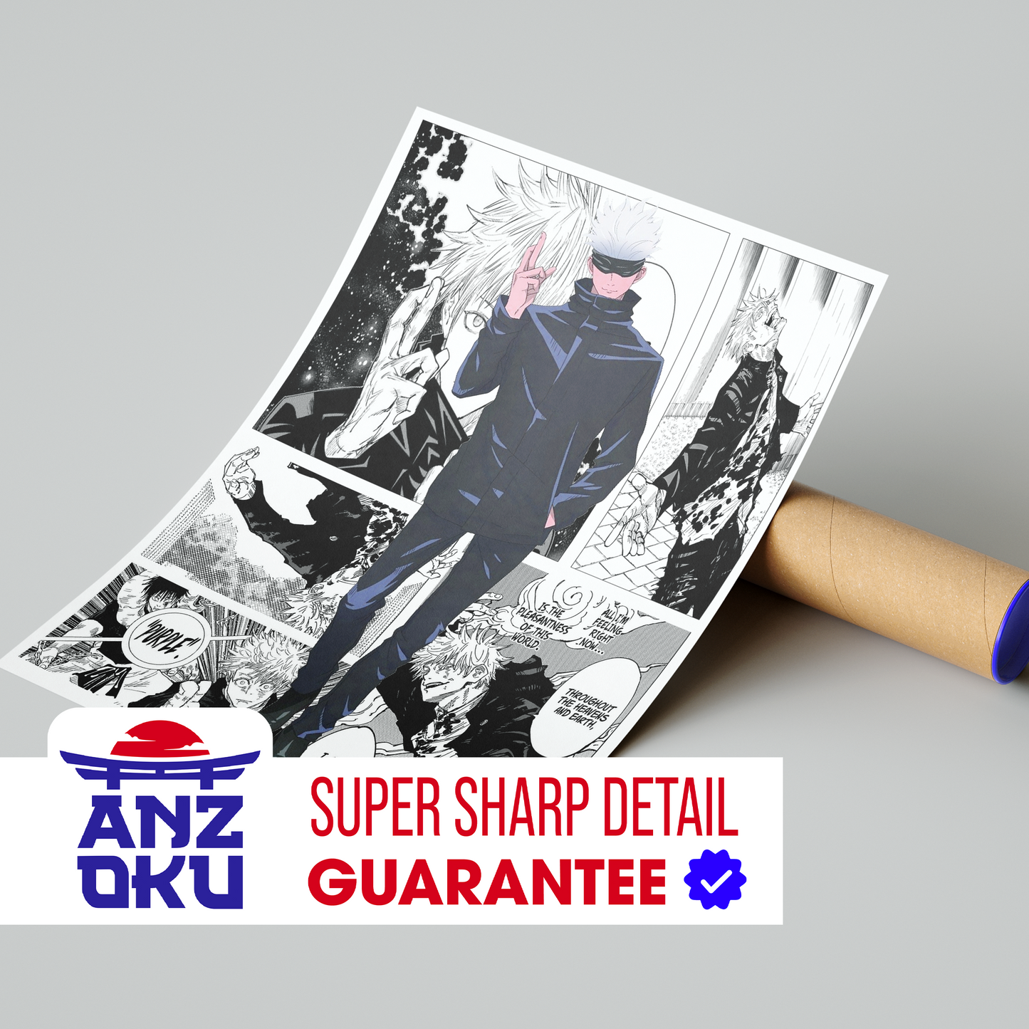 Satoru Gojo Manga Poster