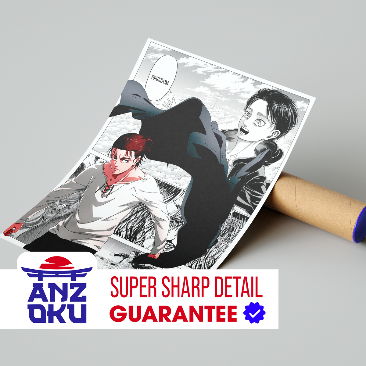 Eren Manga Poster